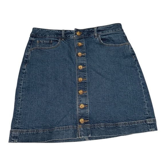 Ann Taylor LOFT Denim Jean Skirt Size 12 - Picture 1 of 3